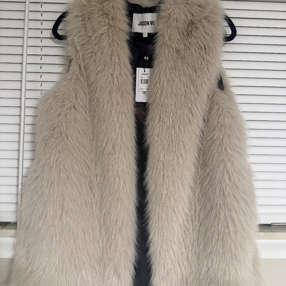 Jason Wu Faux Fur Vest - Picture 1 of 4